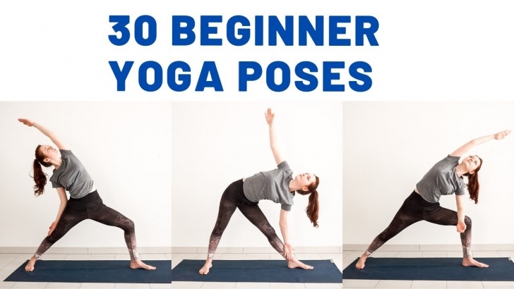 basic yoga poses for beginners photo