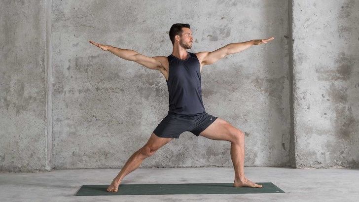basic yoga poses men photos