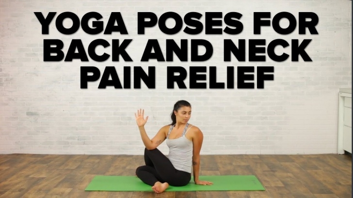 fun and easy back neck pain yoga image – Yoga Poses